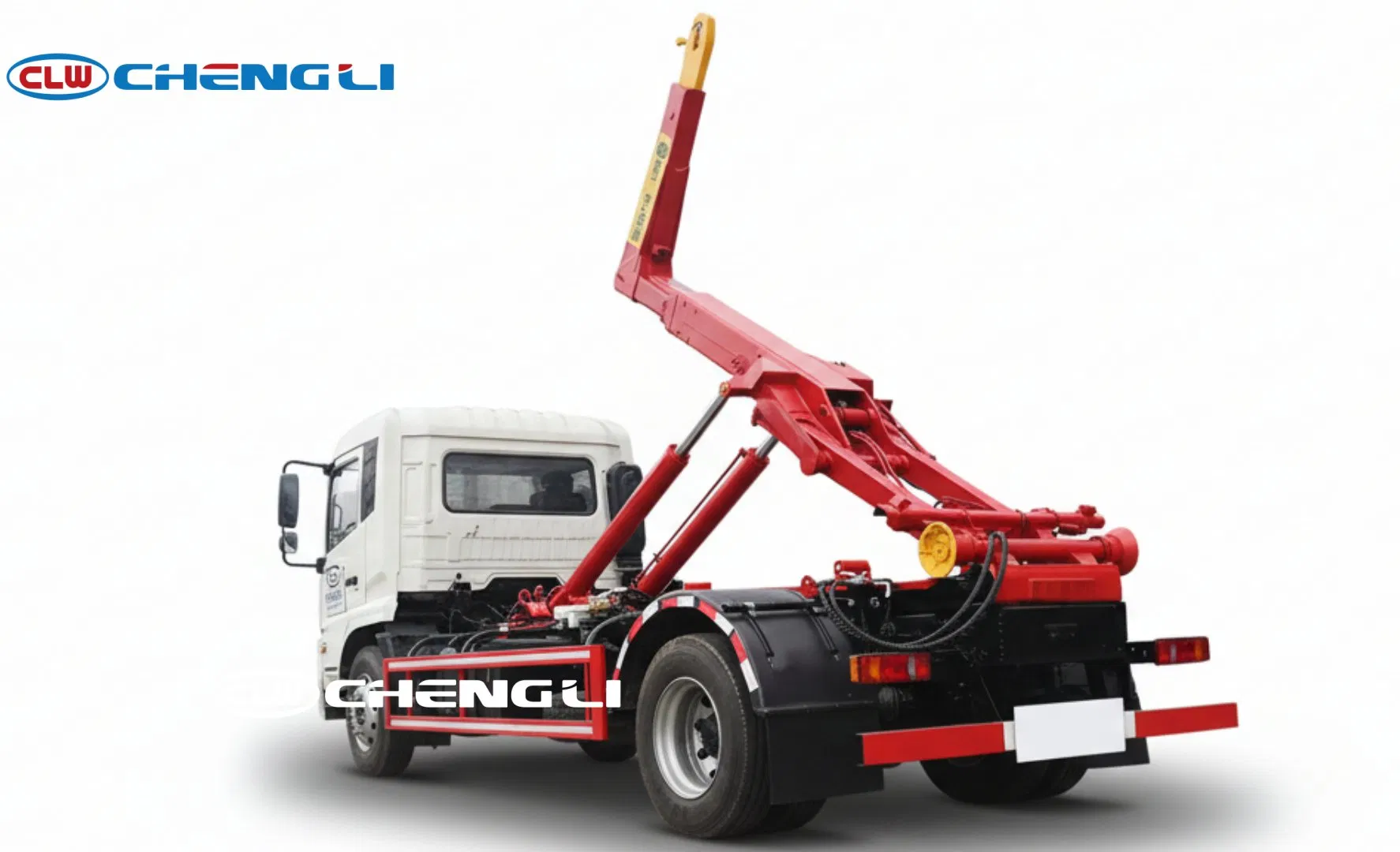 Camión roll-off Dongfeng de 190 HP con gancho