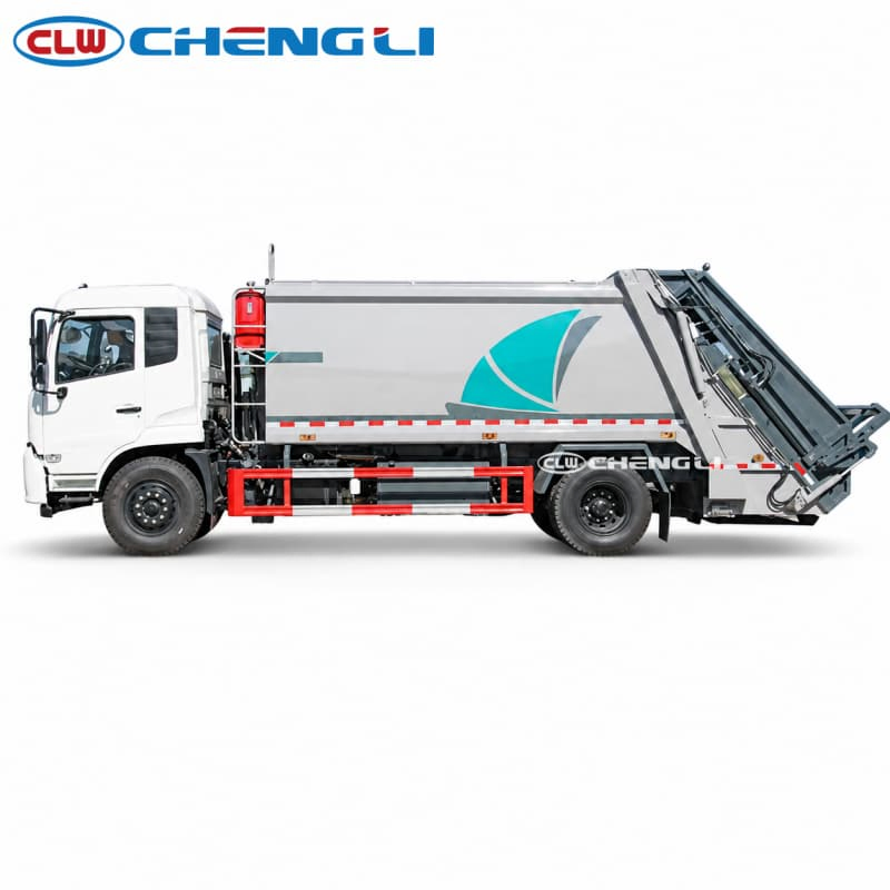 Camión compactador Dongfeng 4×2 de 14 m³: imagen de referencia 3 del vehículo y su equipo