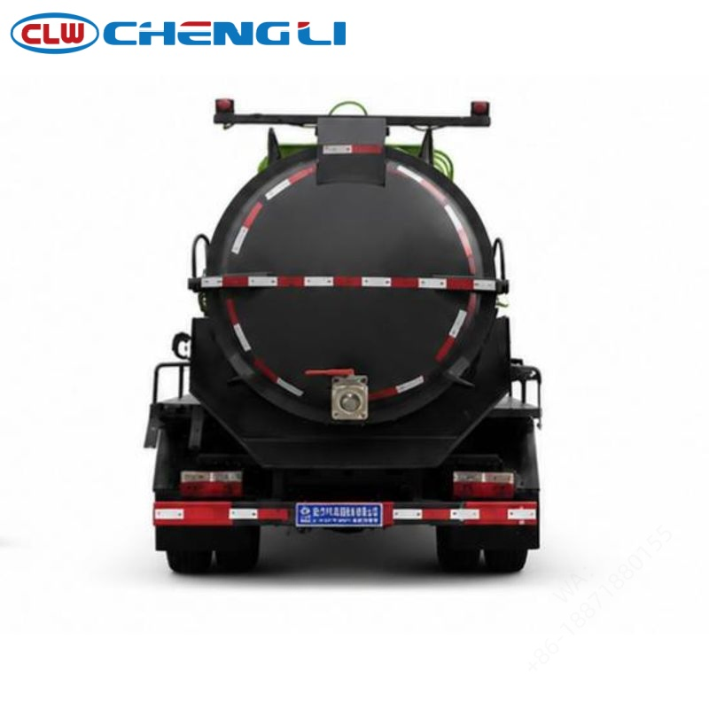 Camión recolector Dongfeng 4×2 para residuos orgánicos de 12 t: imagen de referencia 4 del vehículo y su equipo