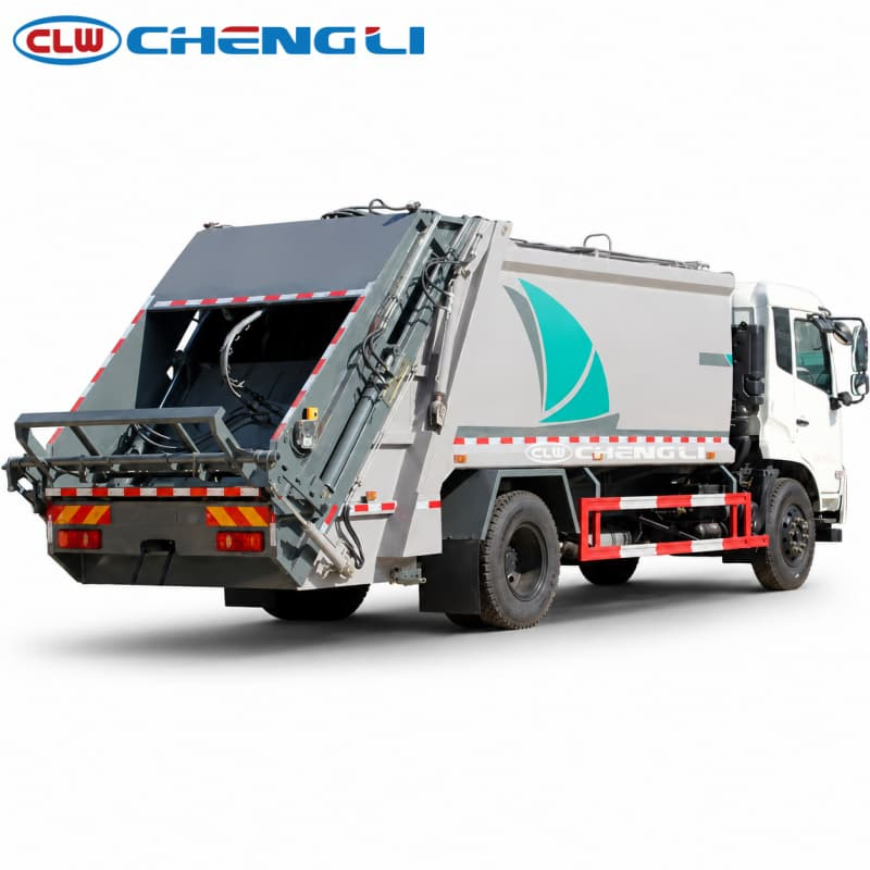 Camión compactador Dongfeng 4×2 de 14 m³: imagen de referencia 5 del vehículo y su equipo