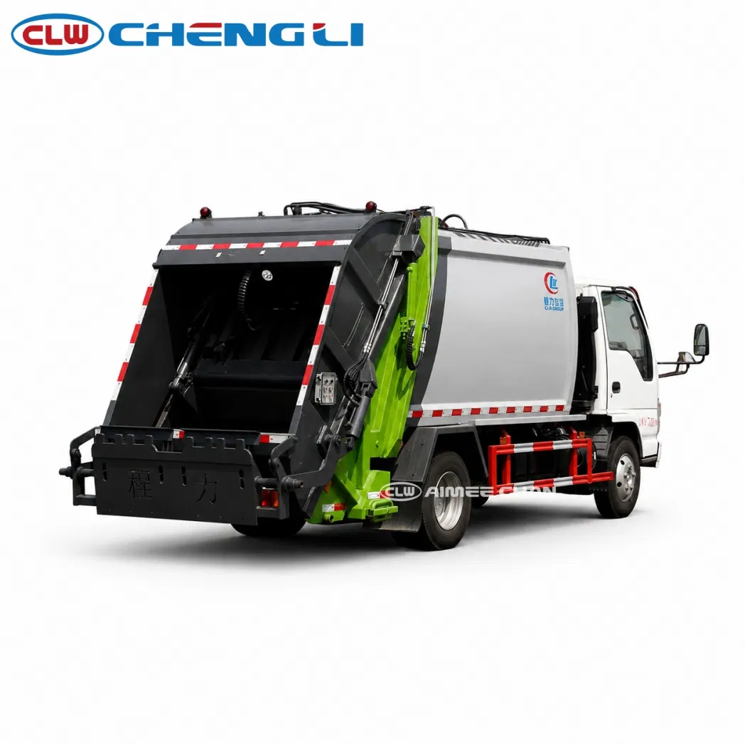 Camión compactador Isuzu de 6 m³: imagen de referencia 5 del vehículo y su equipo