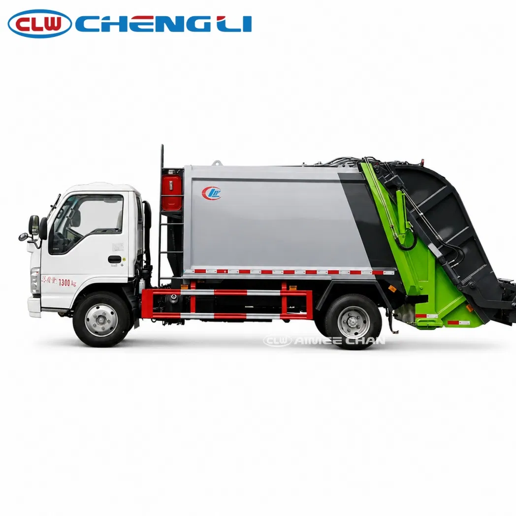 Camión compactador Isuzu de 6 m³: imagen de referencia 2 del vehículo y su equipo