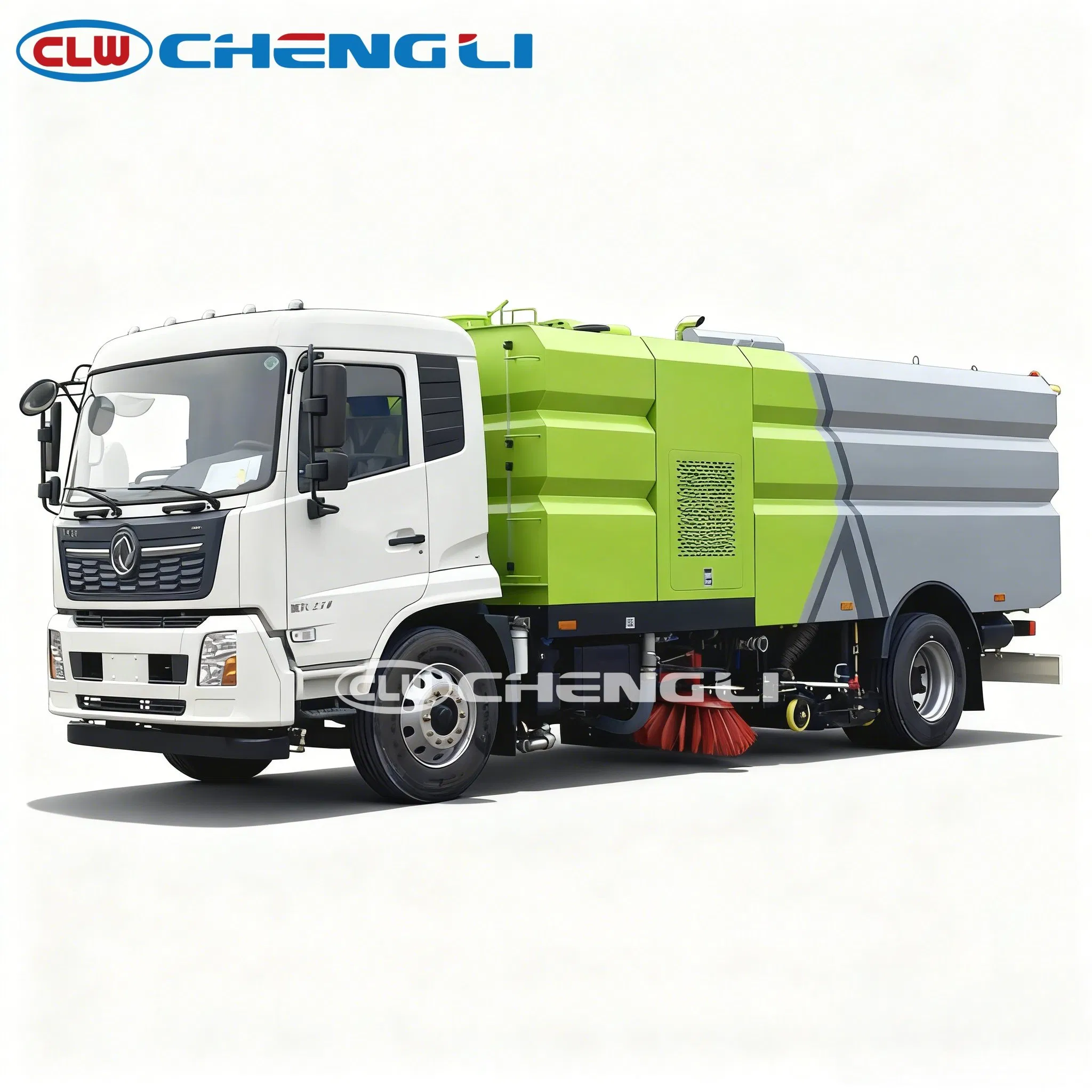 Barredora vial Dongfeng Tianjin: imagen de referencia 1 del vehículo y su equipo