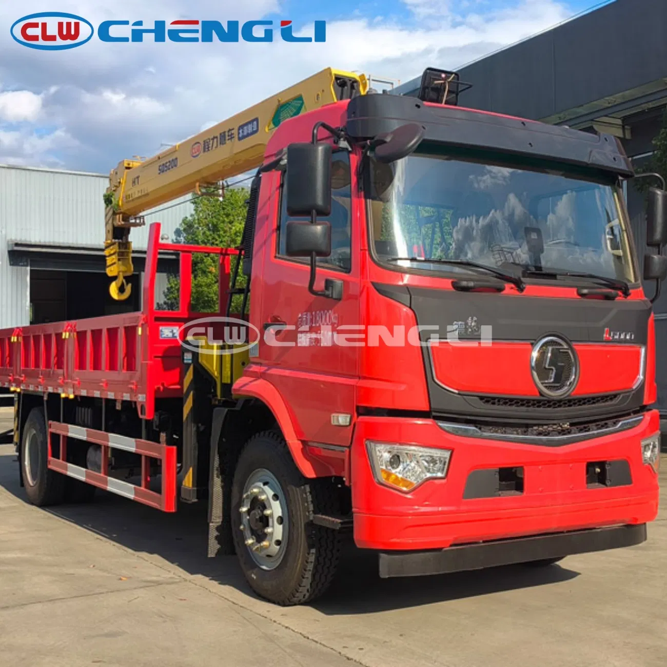 Camión grúa 8×4 de 12 t: imagen de referencia 5 del vehículo y su equipo