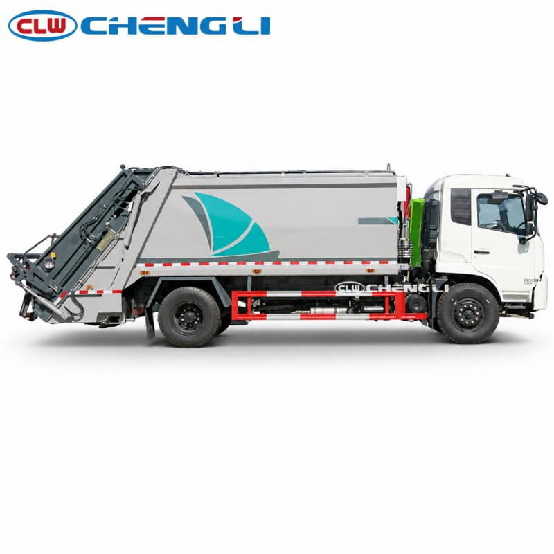 Camión compactador Dongfeng 4×2 de 14 m³: imagen de referencia 2 del vehículo y su equipo