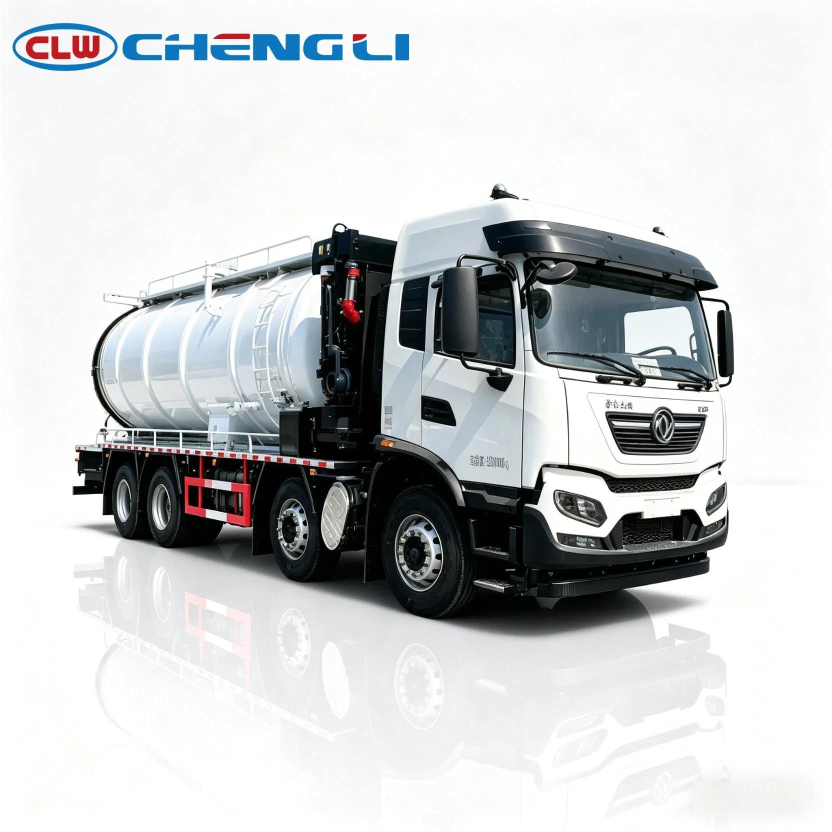 Camión combinado Dongfeng Kinland 8×4 de succión y alta presión: imagen de referencia 2 del vehículo y su equipo