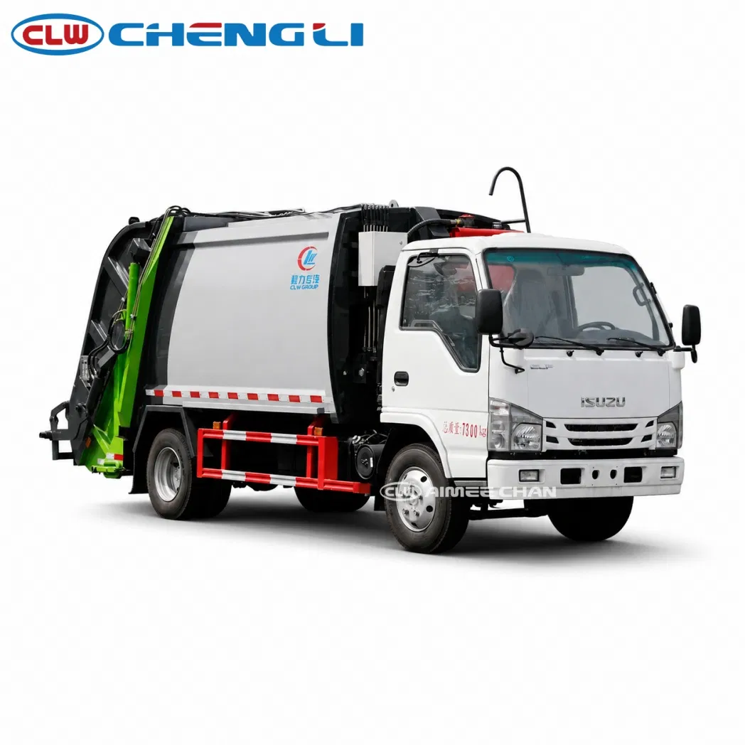 Camión compactador Isuzu de 6 m³: imagen de referencia 1 del vehículo y su equipo