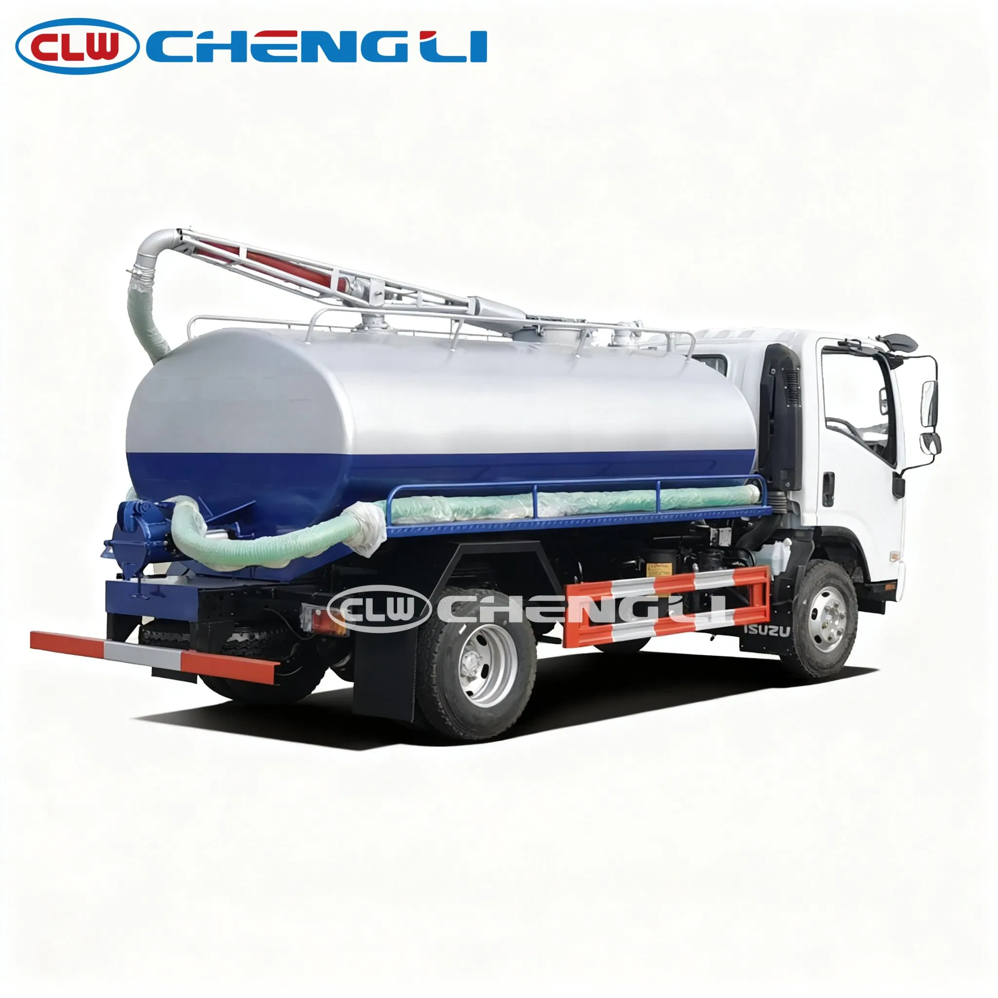 Camión hidrosuccionador Isuzu de 6 m³: imagen de referencia 4 del vehículo y su equipo