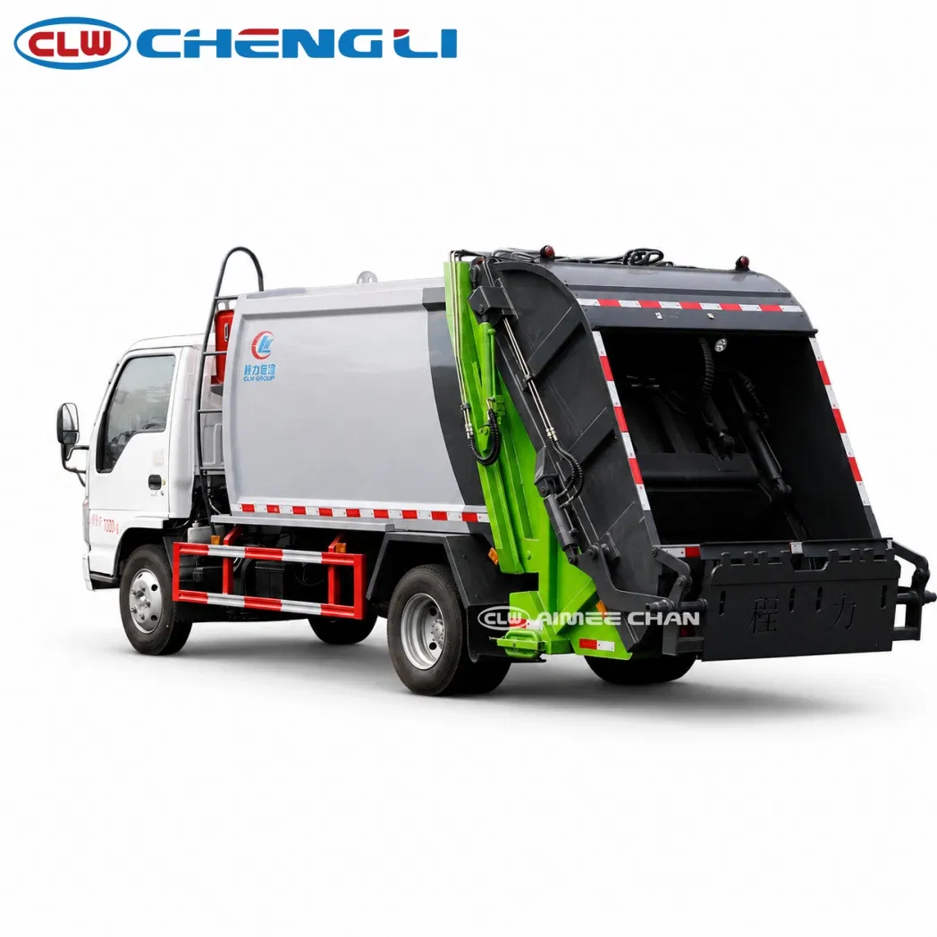 Camión compactador Isuzu de 6 m³: imagen de referencia 4 del vehículo y su equipo