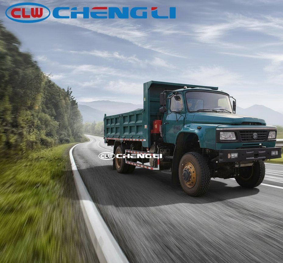 Camión volquete CLW 4×4 de 9 t: imagen de referencia 3 del vehículo y su equipo